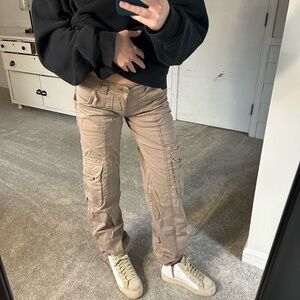 Tan Cargo Pants